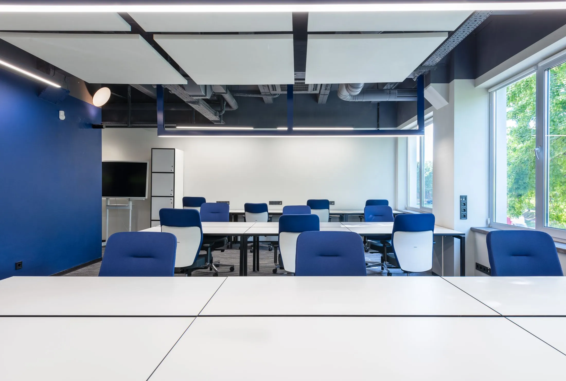 Bright modern office interior
